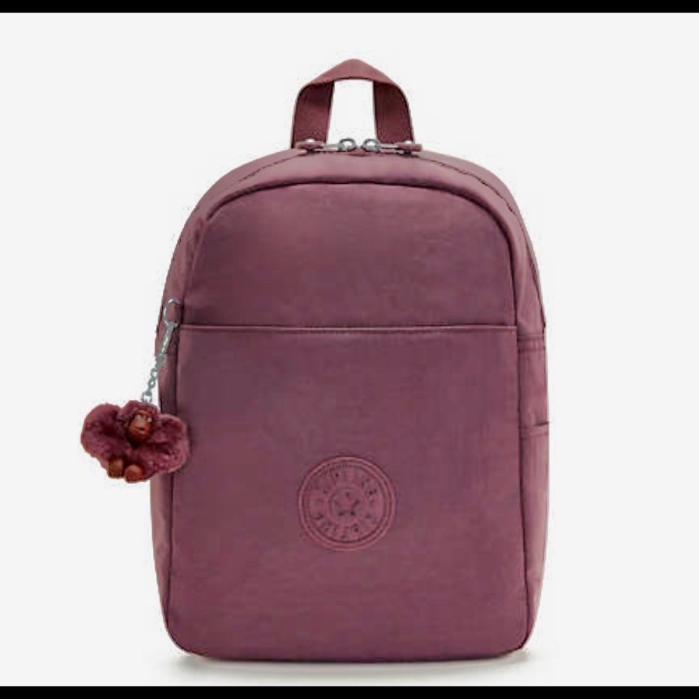 Kipling Ferris Dreamy Maroon Backpack